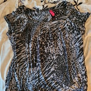 Pure Energy Animal Print Pure Energy Size 2 blouse